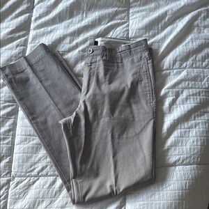 Grayers 100% Cotton Pant • Exclusively for Bombfell • 33x32 • Gray/Tan